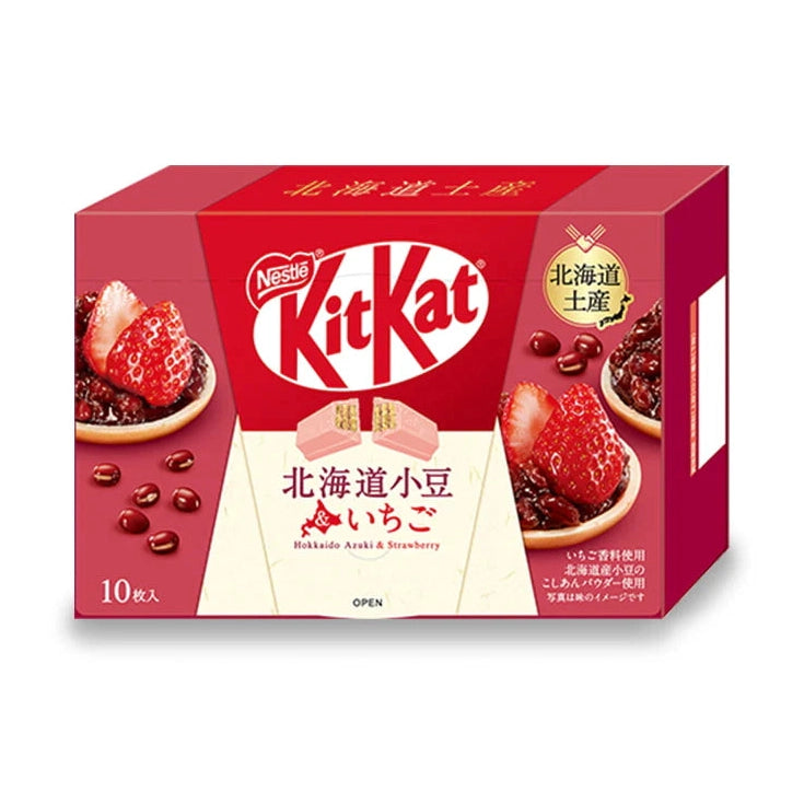KitKat Japan Hokkaido Azuki & Strawberry (Regional Edition)