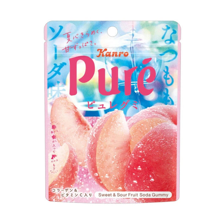 Pure Summer Peach Soda Gummies (Limited Edition)