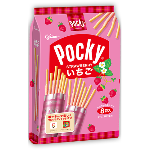 Pocky Strawberry (8 pack)