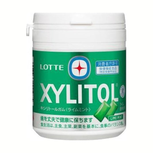 Lotte Xylitol Gum Lime Mint
