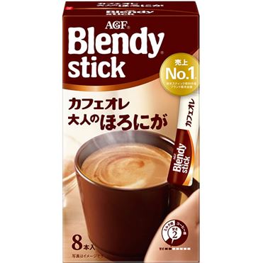 Blendy Stick - Bitter & Smooth Café au Lait (8 servings)