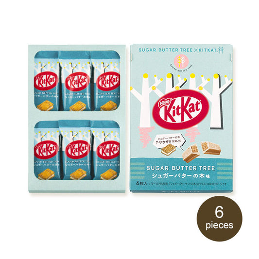 KitKat Japan Sugar Butter Tree 6-pc (Regional Edition)
