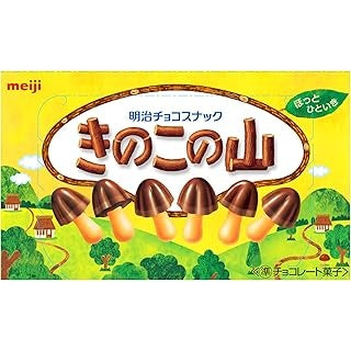Meiji Mushroom Mountain Chocolate Biscuits