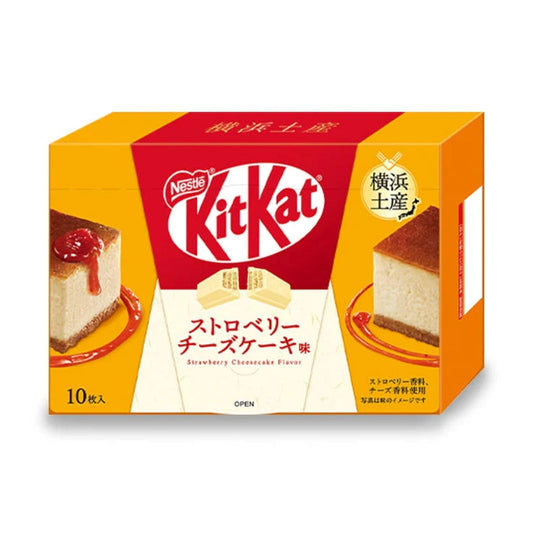 KitKat Japan Yokohama Strawberry Cheesecake (Regional Edition)