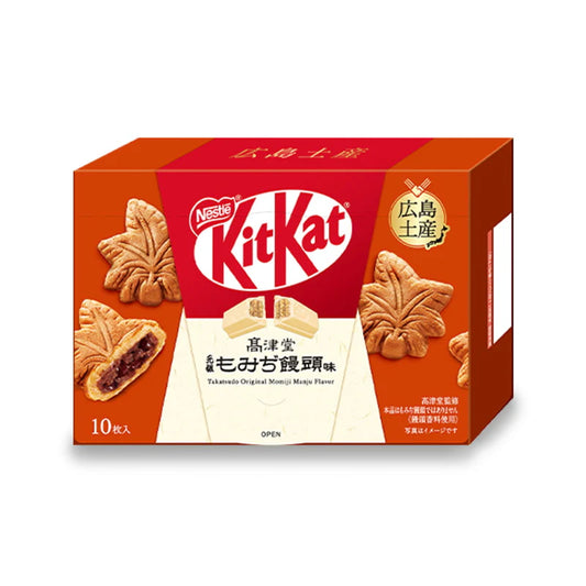 KitKat Japan x Takatsudo Hiroshima Momiji Manju (Regional Edition)