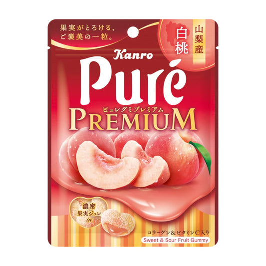 Pure Premium Yamanashi White Peach Gummies